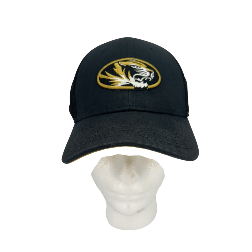 Missouri Tigers Hat Cap Snap Back Black Yellow NCAA Football Trucker Nike Mens